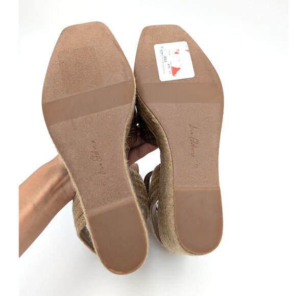 Sam Edelman Vada Espadrille Wedge Heel Platform Sandals Women's Size US10 EU41 - Picture 7 of 11
